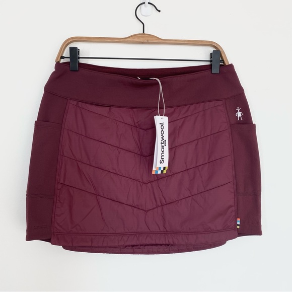 NWT Smartwool Women's Smartloft Pull On Skirt Medium Merino Wool - Picture 3 of 6